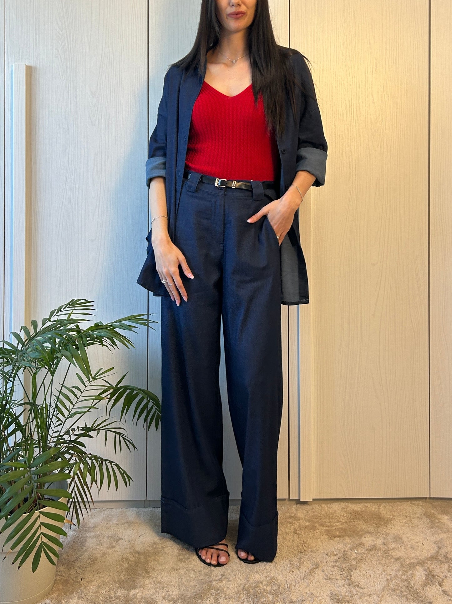 COORDSET “MAYA” EFFETTO DENIM