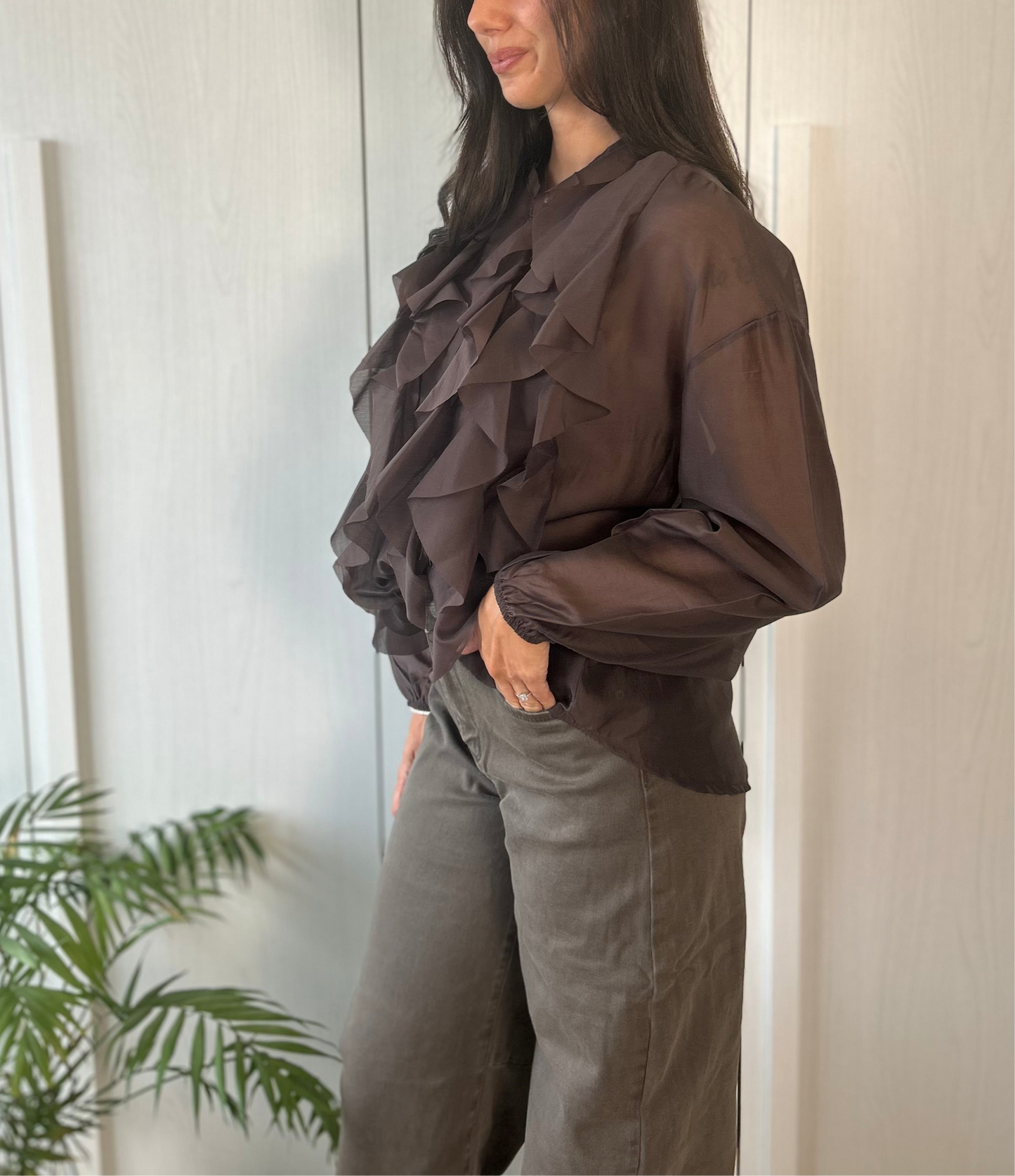 CAMICIA VOLANT