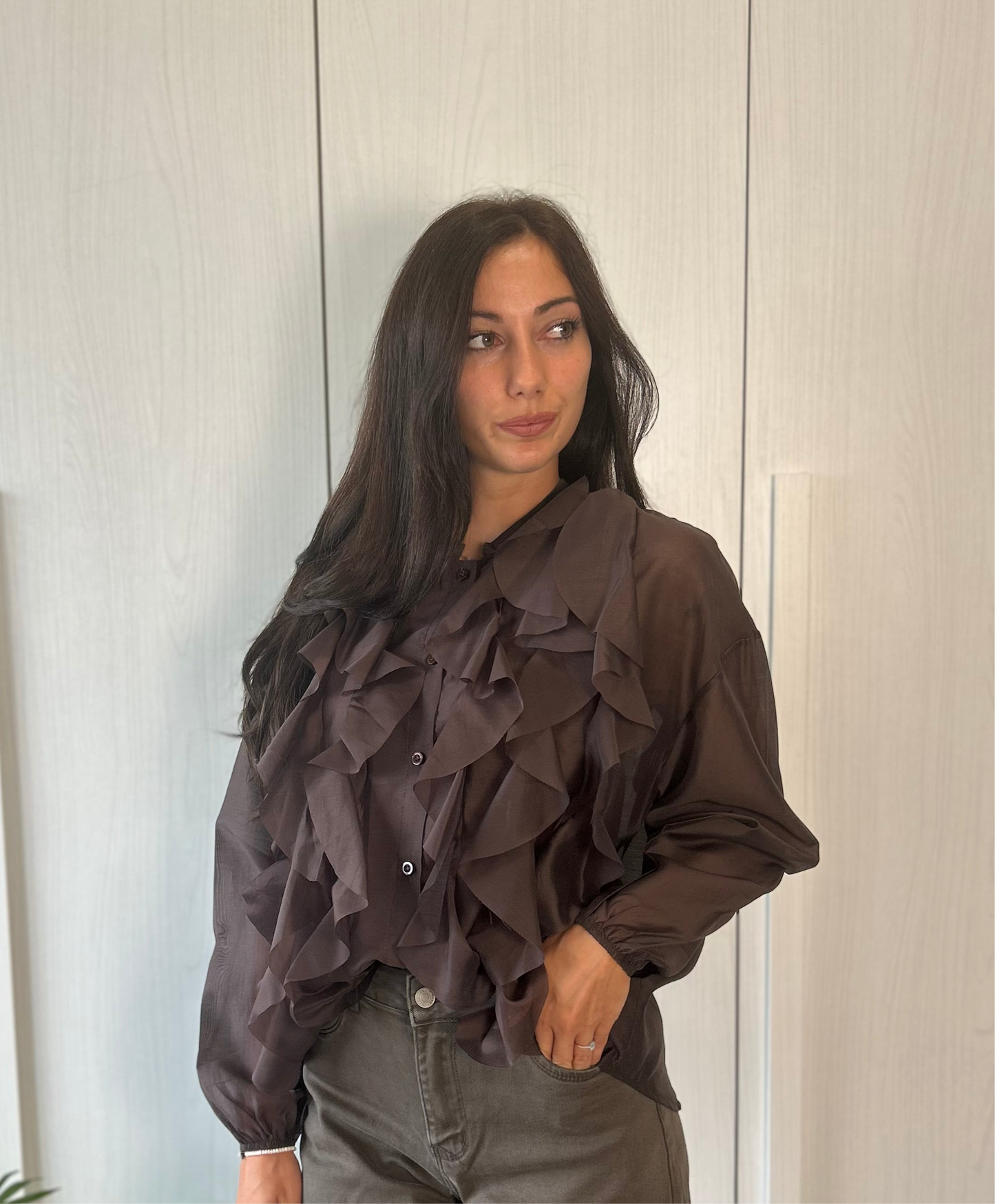 CAMICIA VOLANT