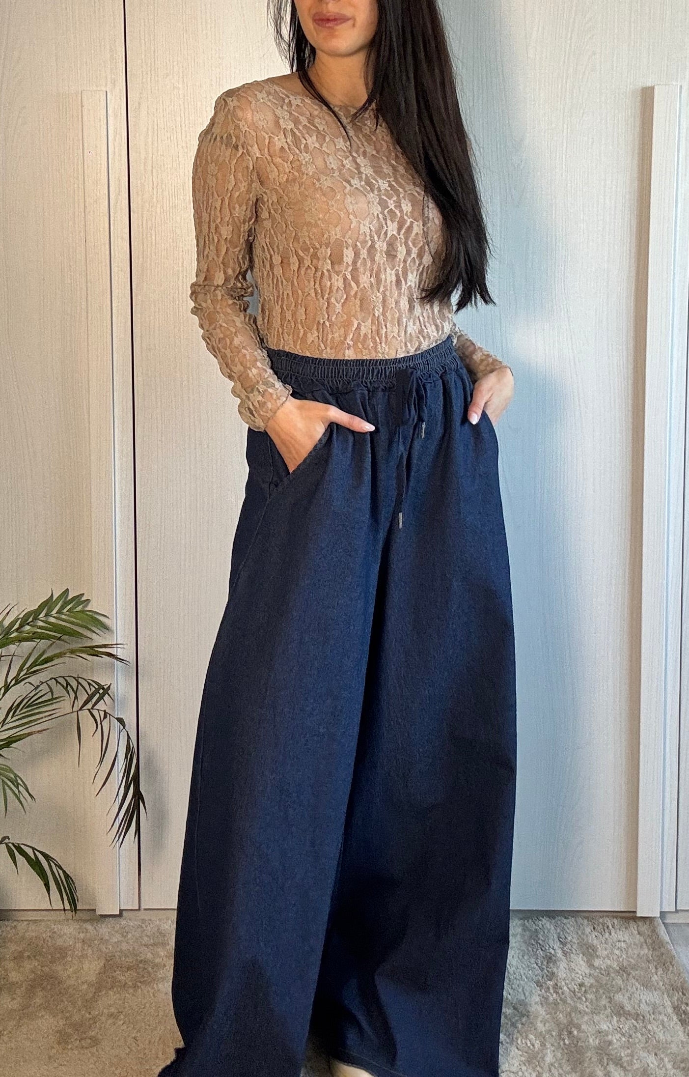 JEANS PALAZZO “EASY CHIC”