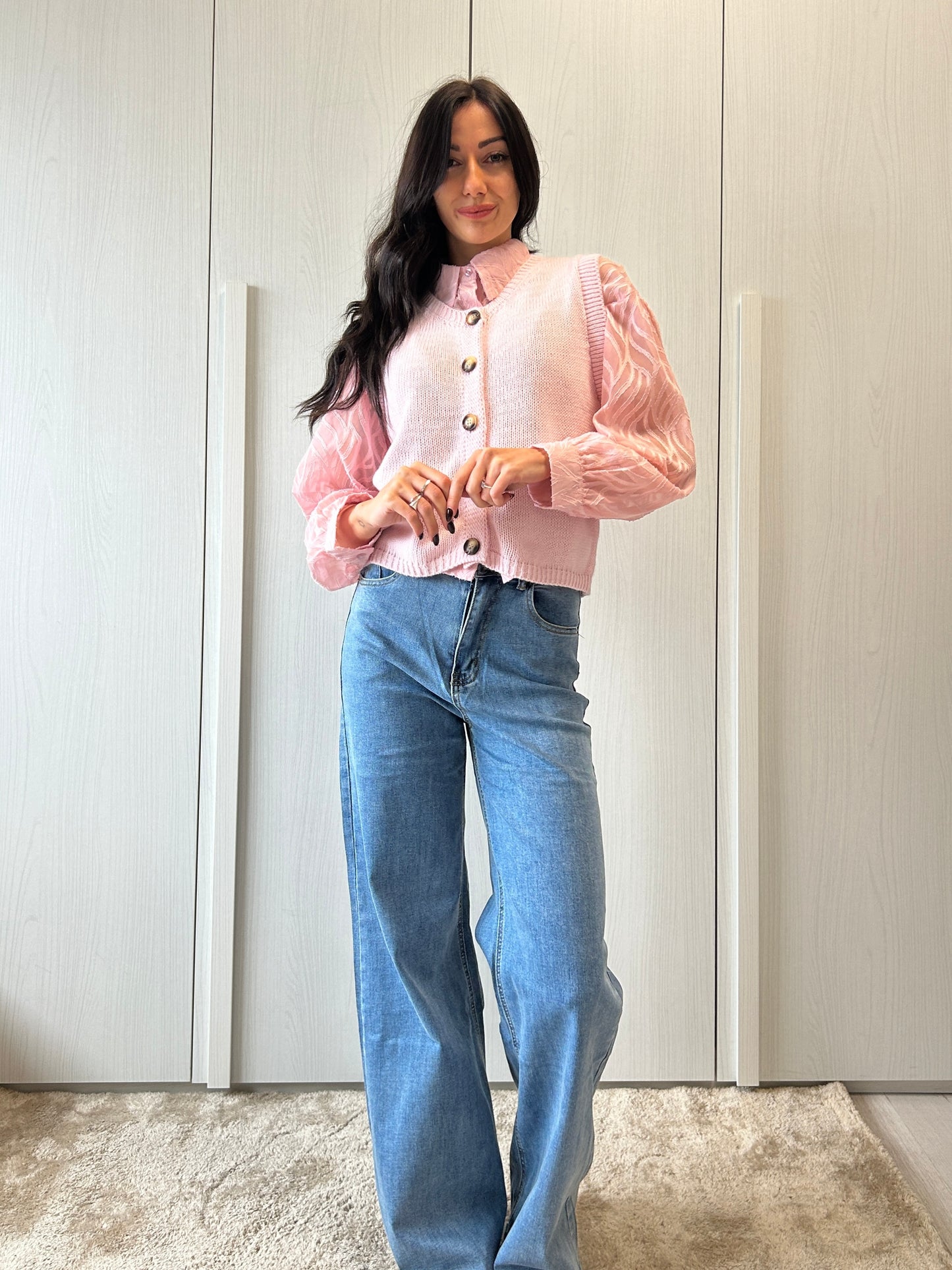 GILET IN MAGLIA