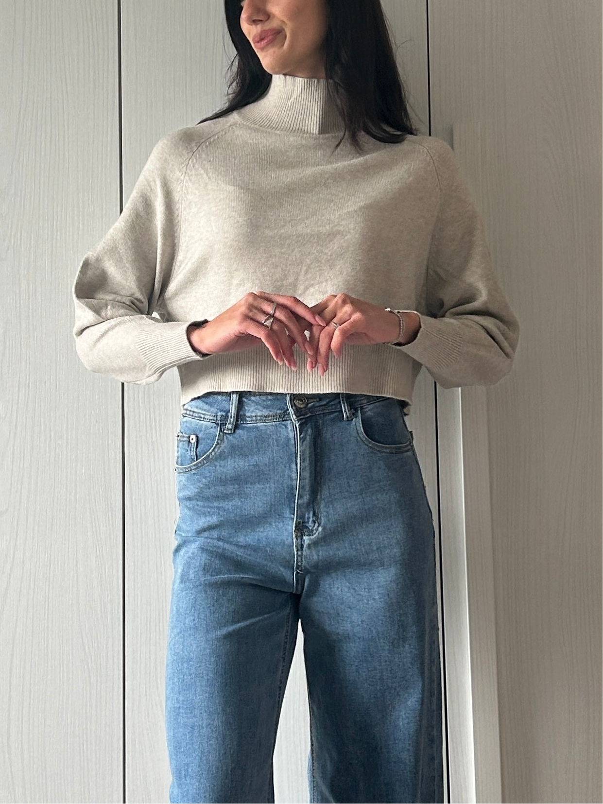 MAGLIONE MEZZO COLLO