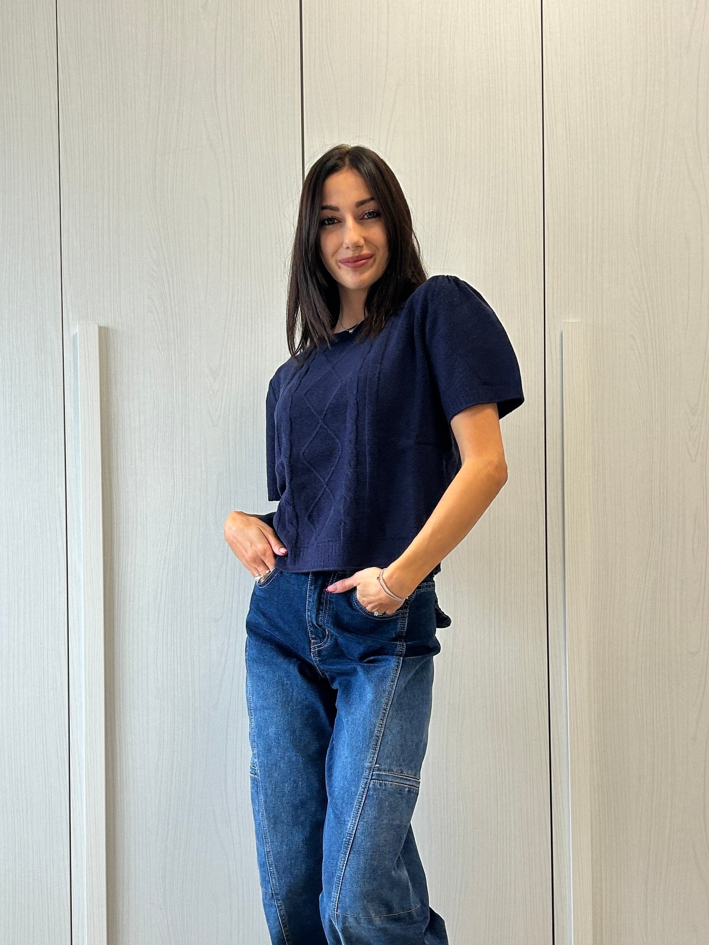 MAGLIONE MANICA A SBUFFO