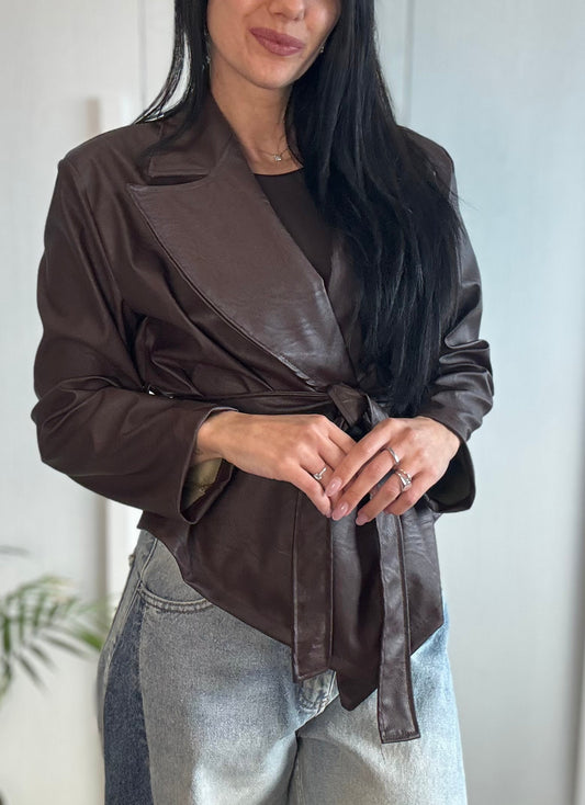 GIACCA “KYOTO” Marrone