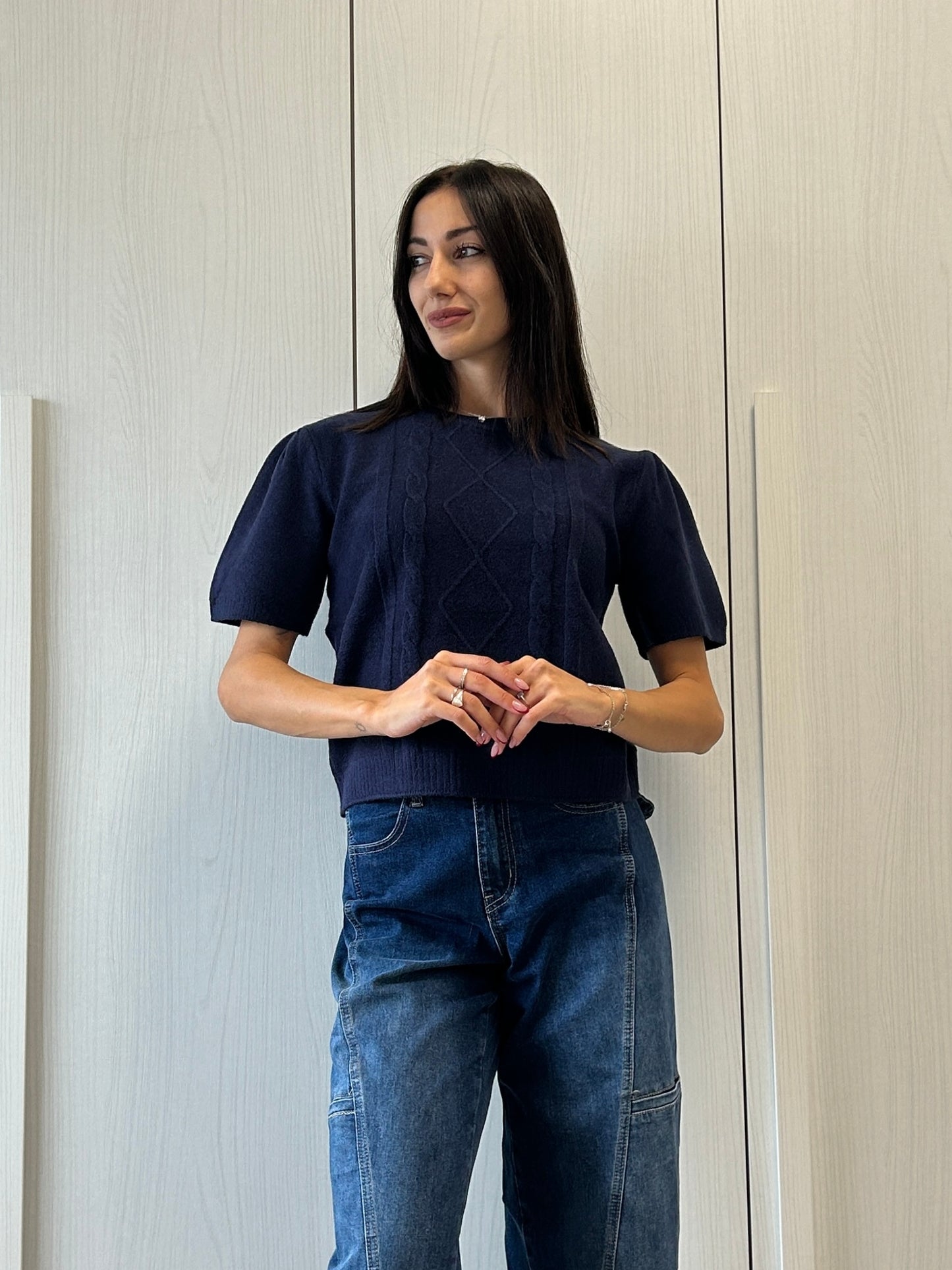 MAGLIONE MANICA A SBUFFO