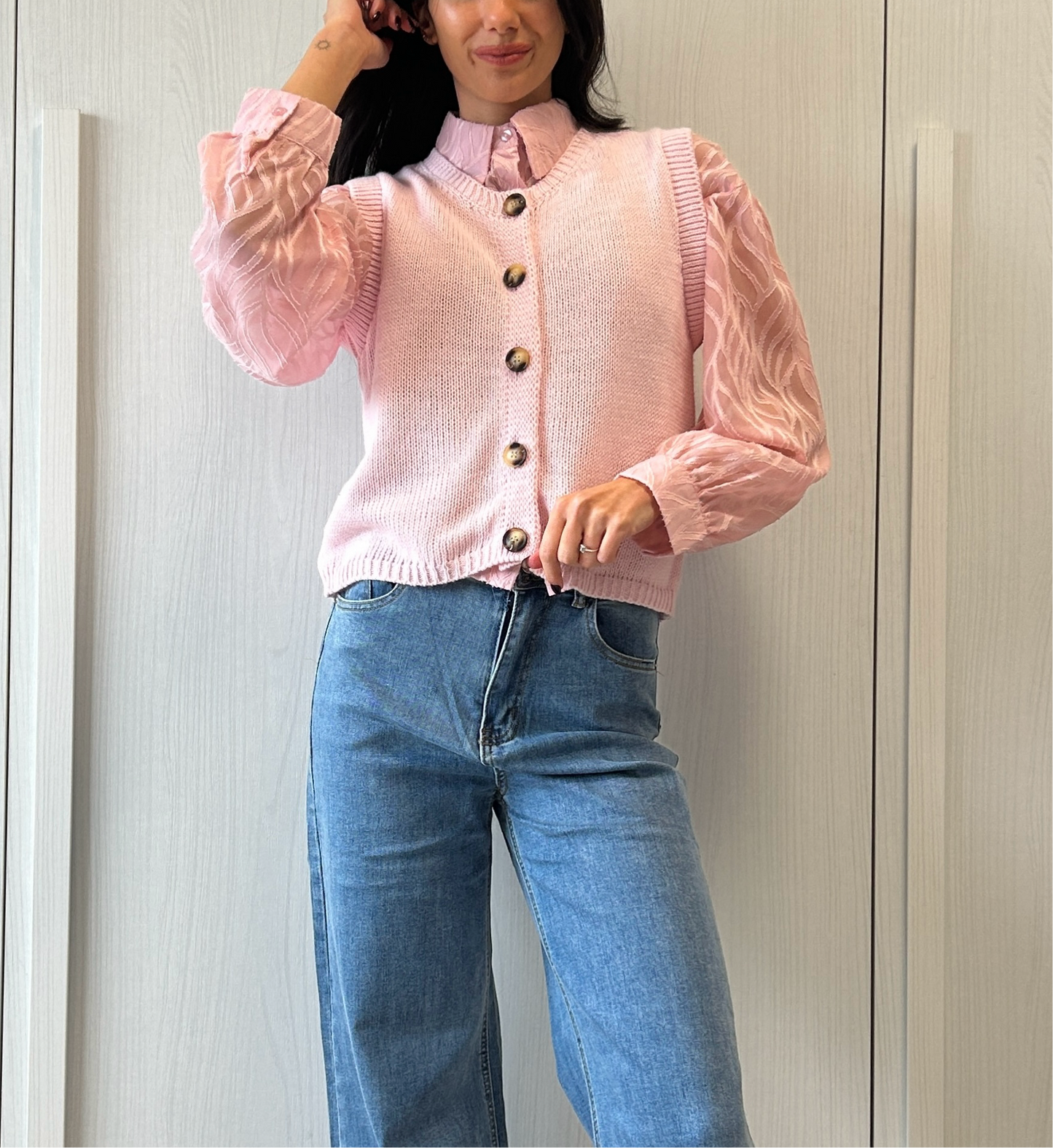 GILET IN MAGLIA