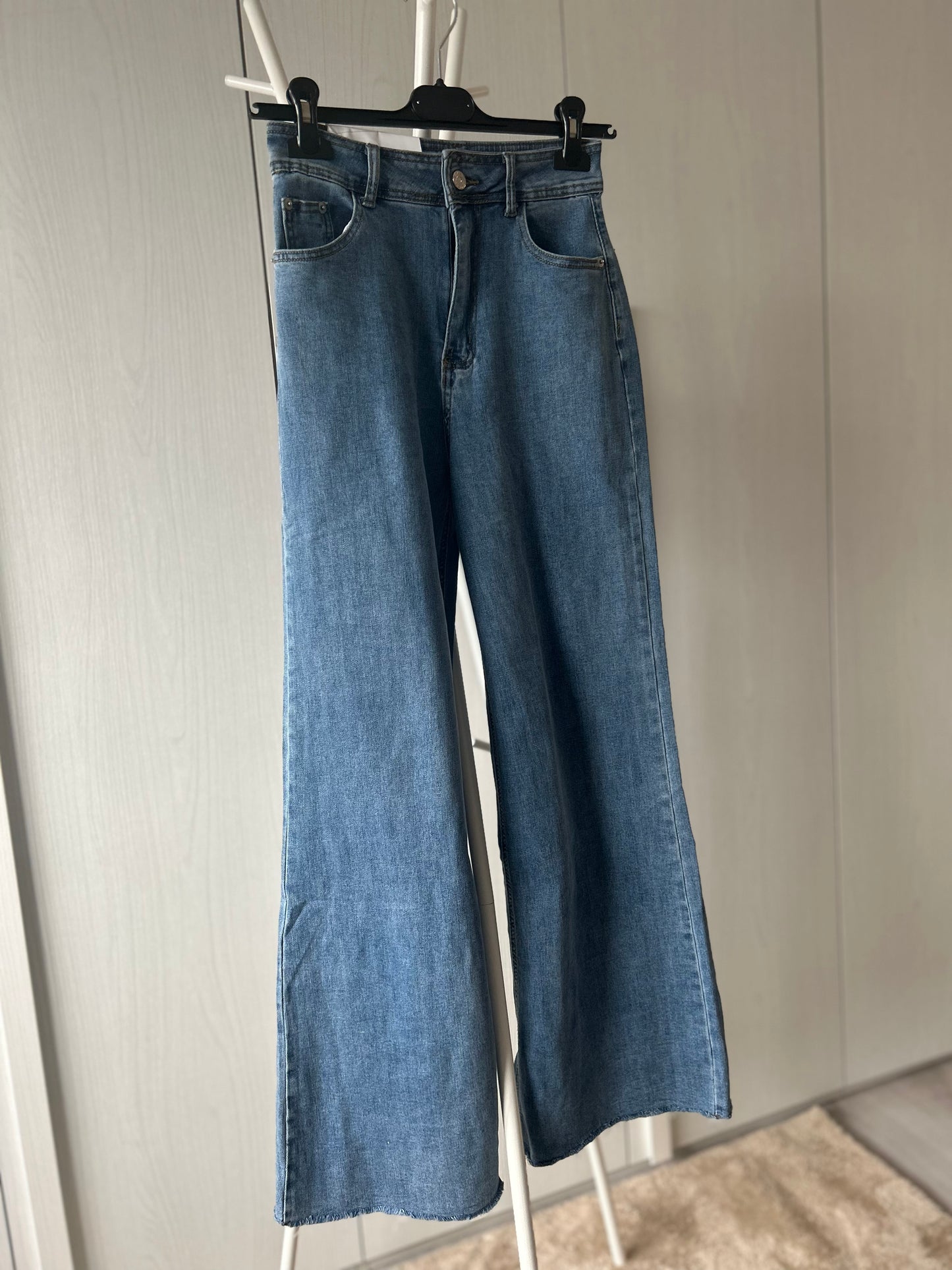 JEANS WIDE LEG ORLO VIVO