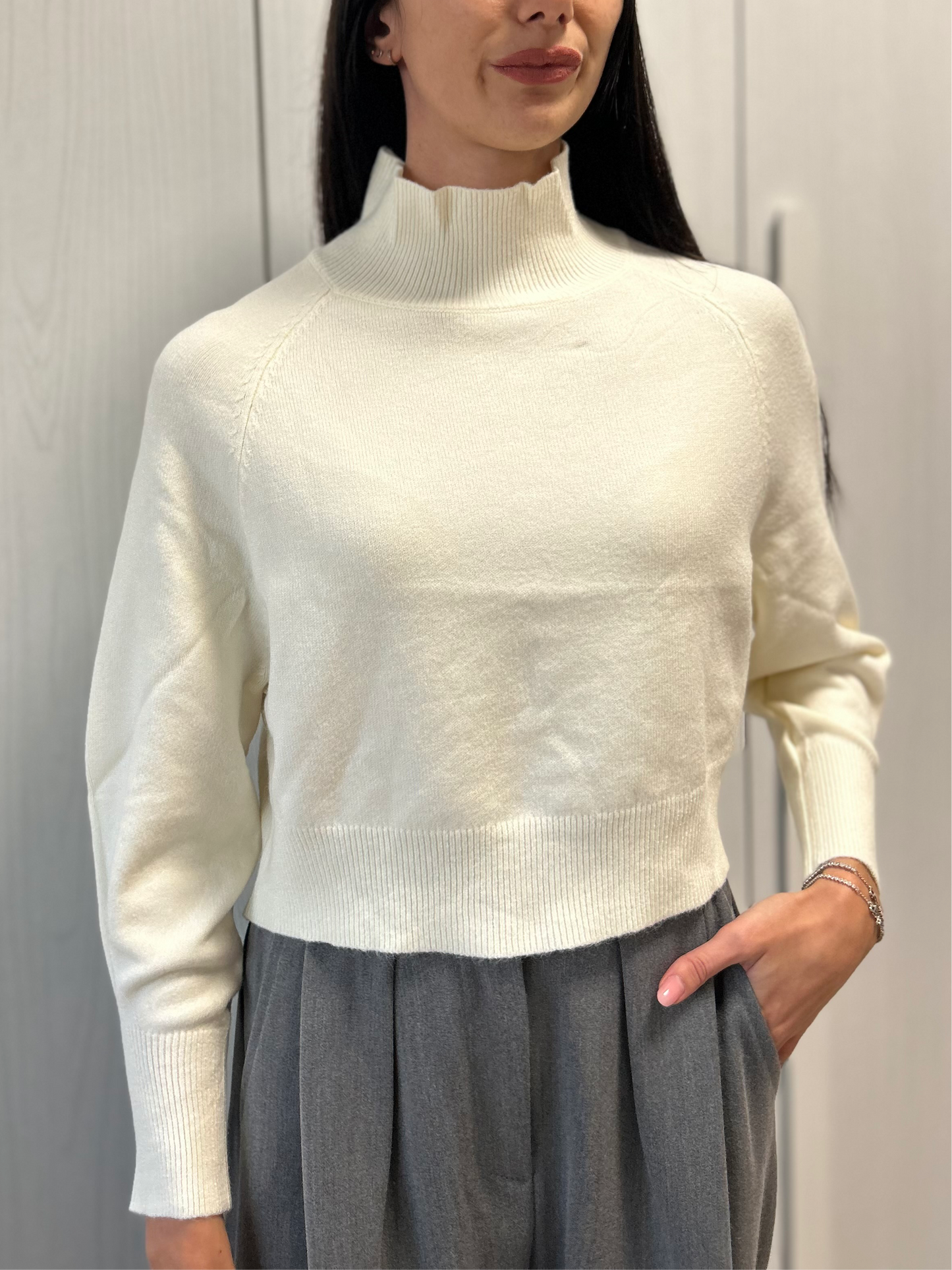 MAGLIONE MEZZO COLLO