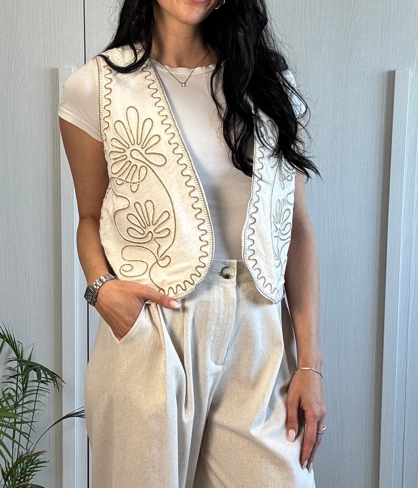 GILET “RICAMO”