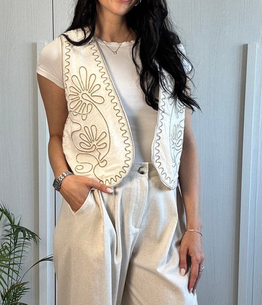 GILET “RICAMO”