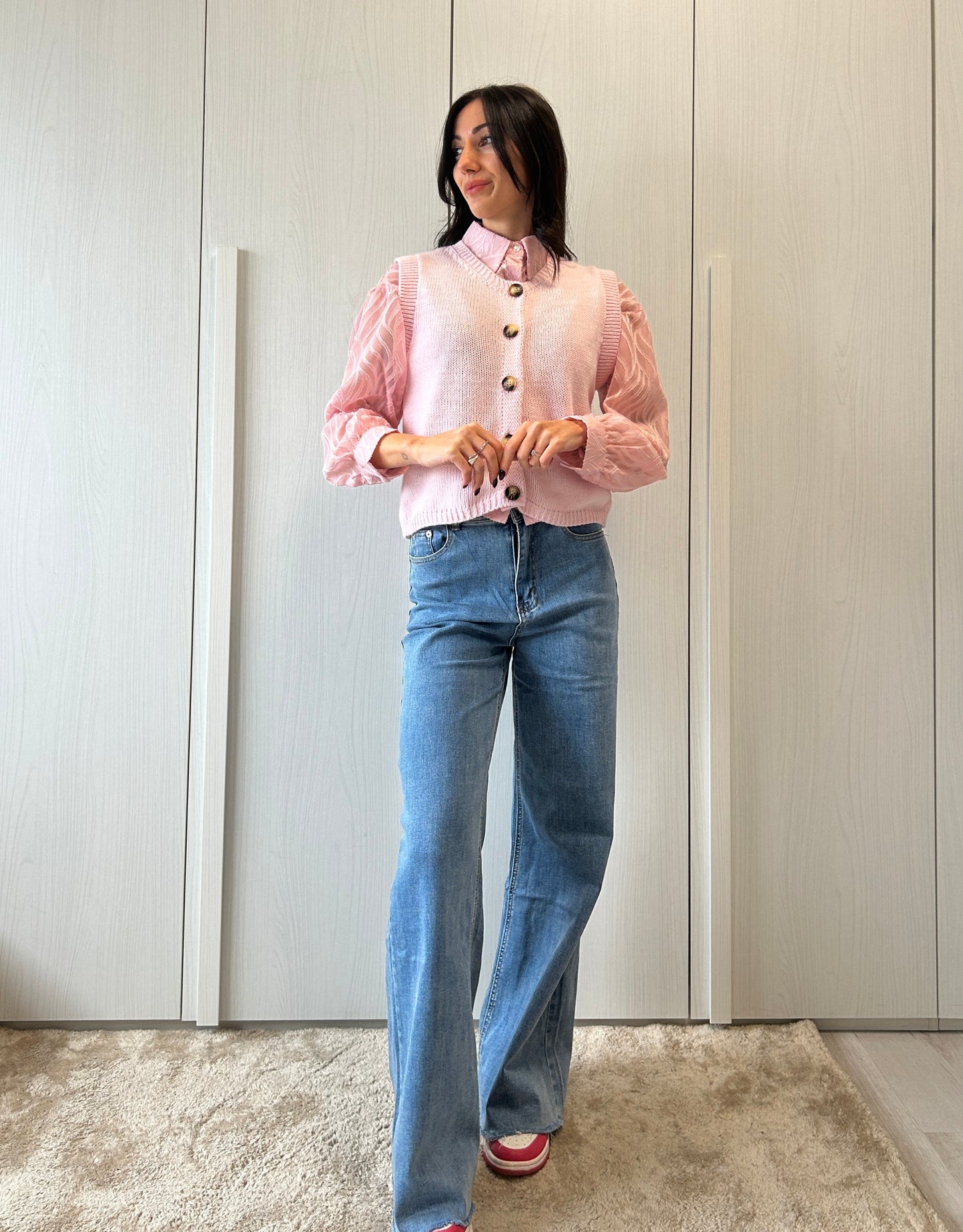 GILET IN MAGLIA