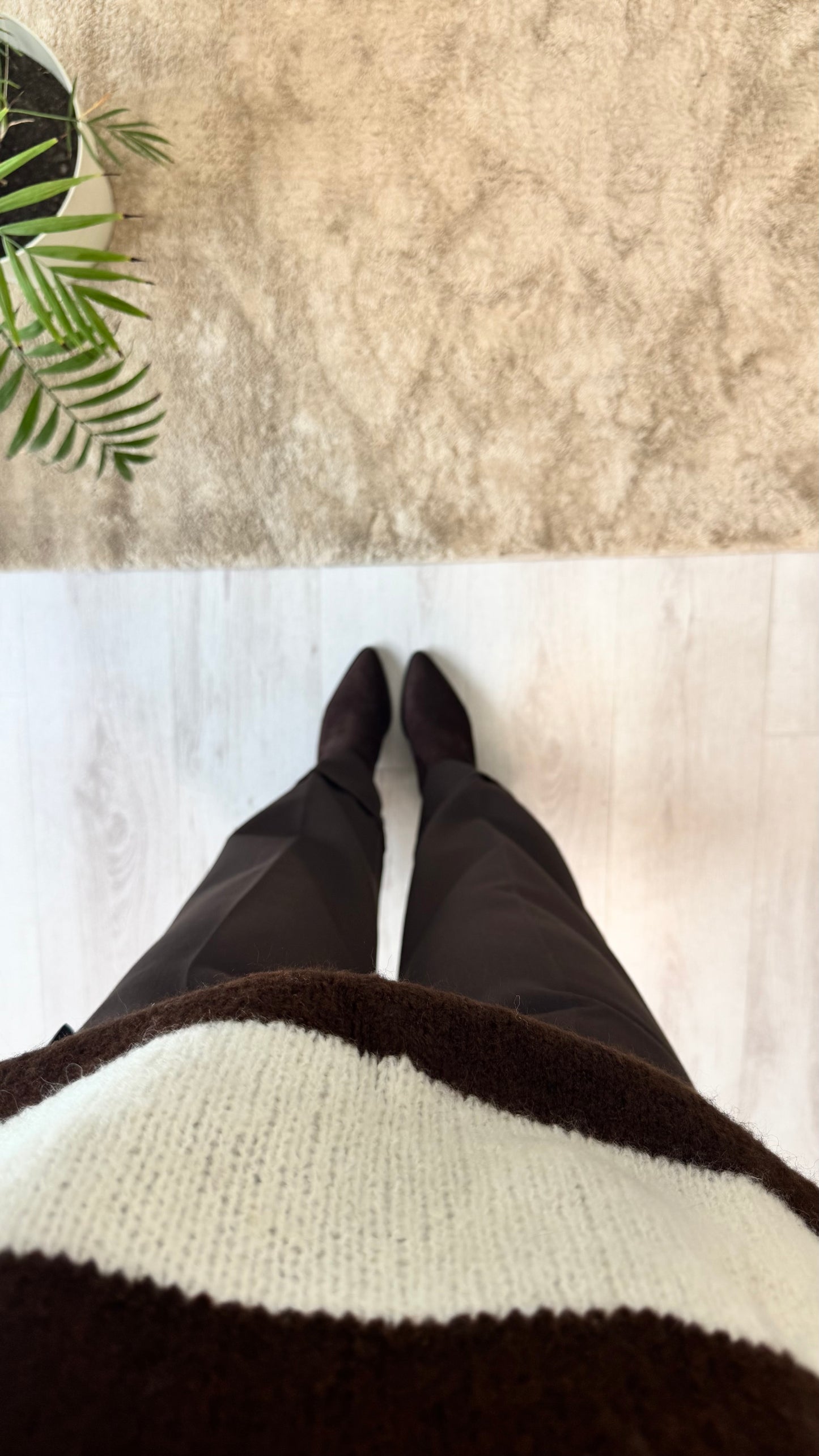 PANTALONE SARTORIALE CHOCO