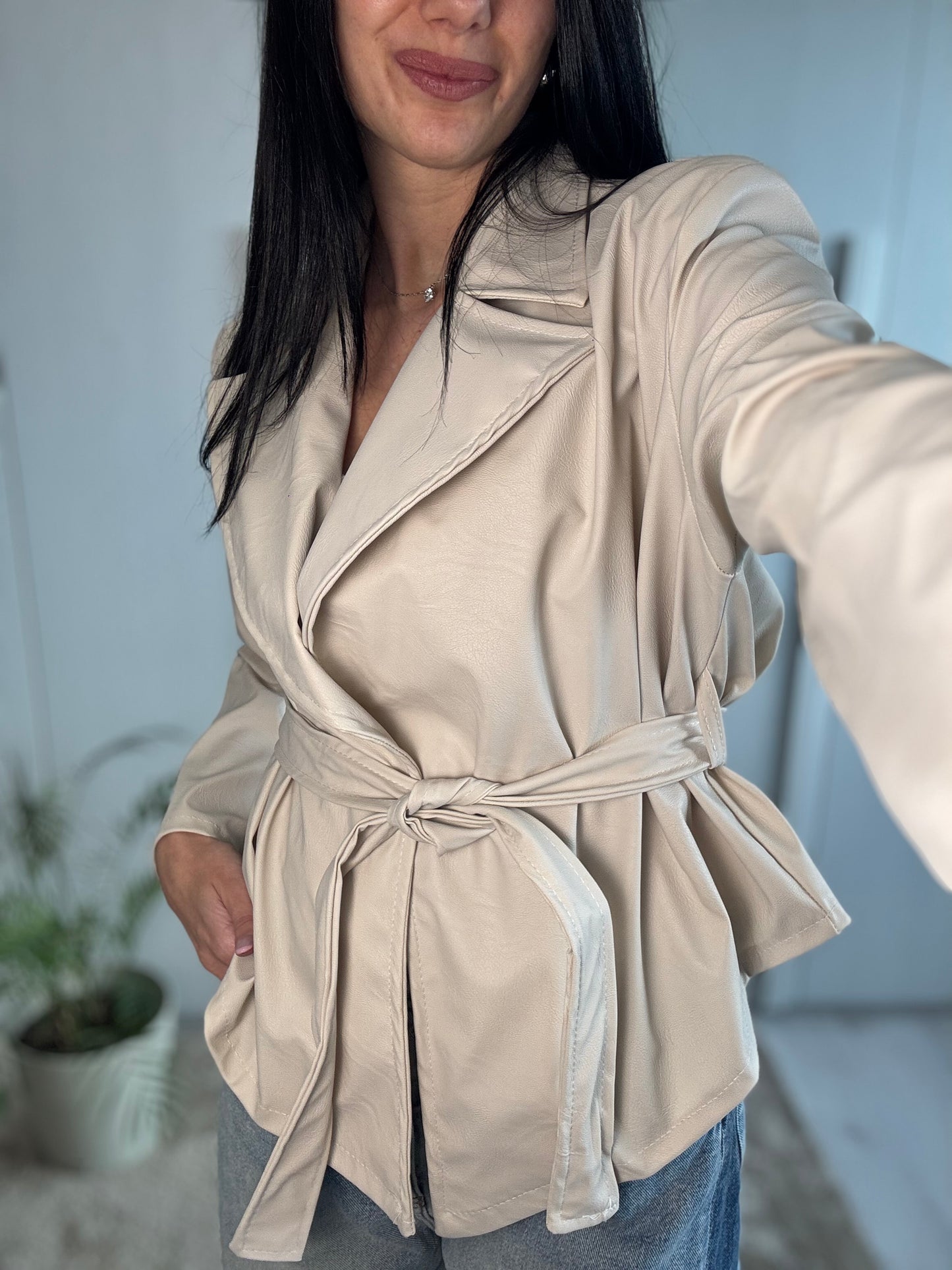 GIACCA “KYOTO” Burro