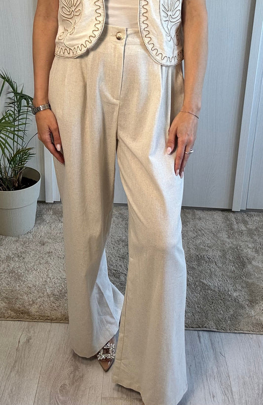 PANTALONE “ESSENTIAL LINEN”