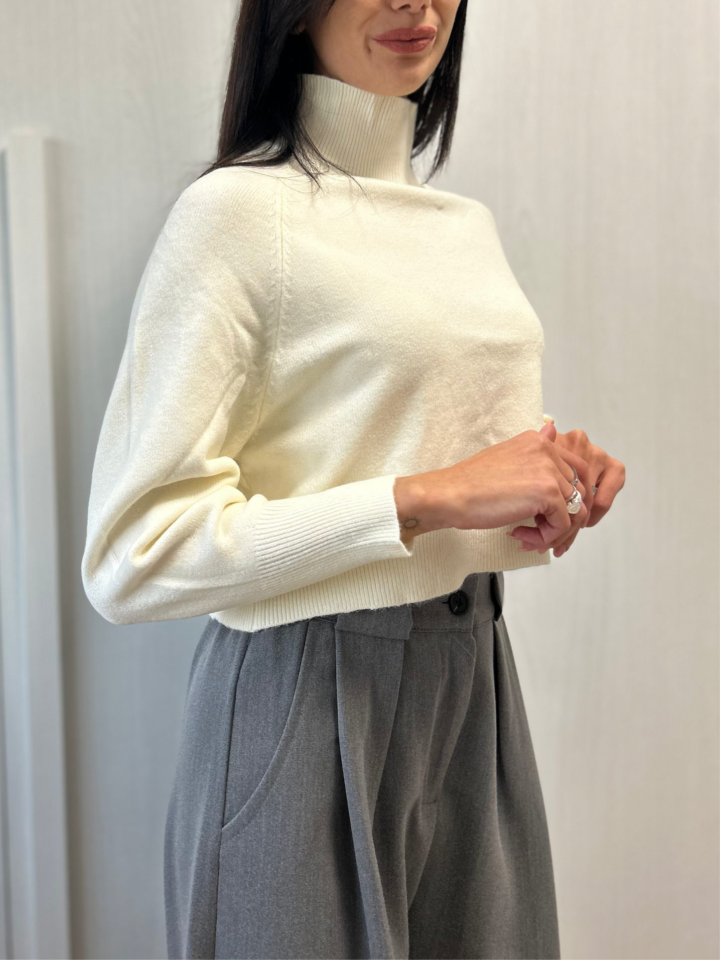 MAGLIONE MEZZO COLLO
