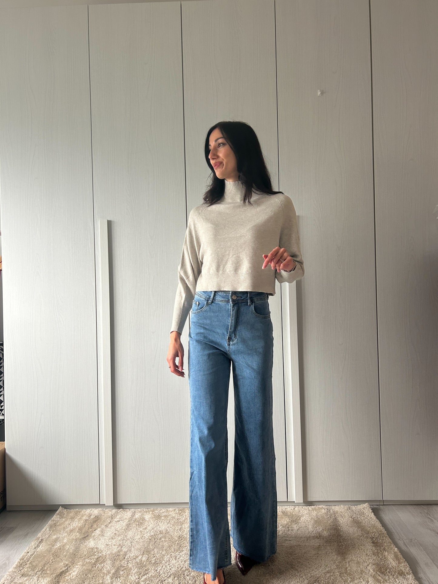 MAGLIONE MEZZO COLLO