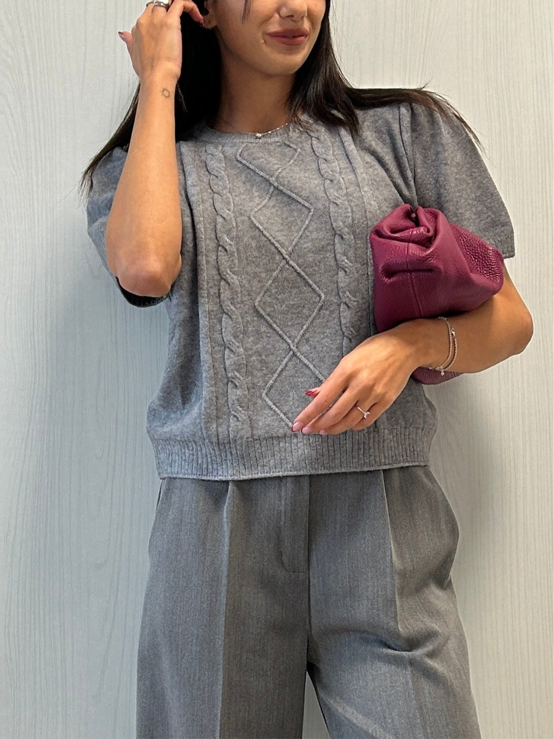 MAGLIONE MANICA A SBUFFO