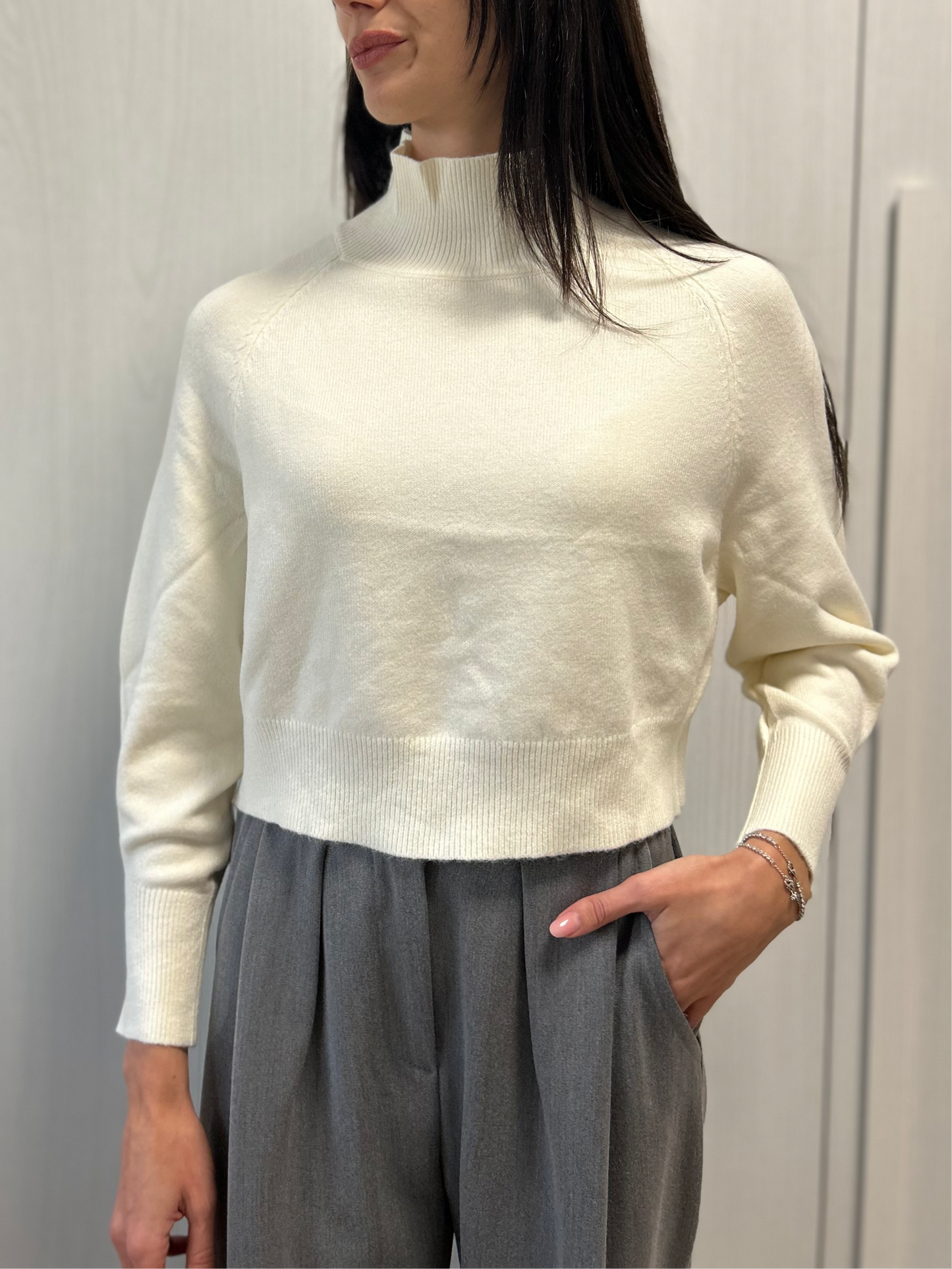 MAGLIONE MEZZO COLLO